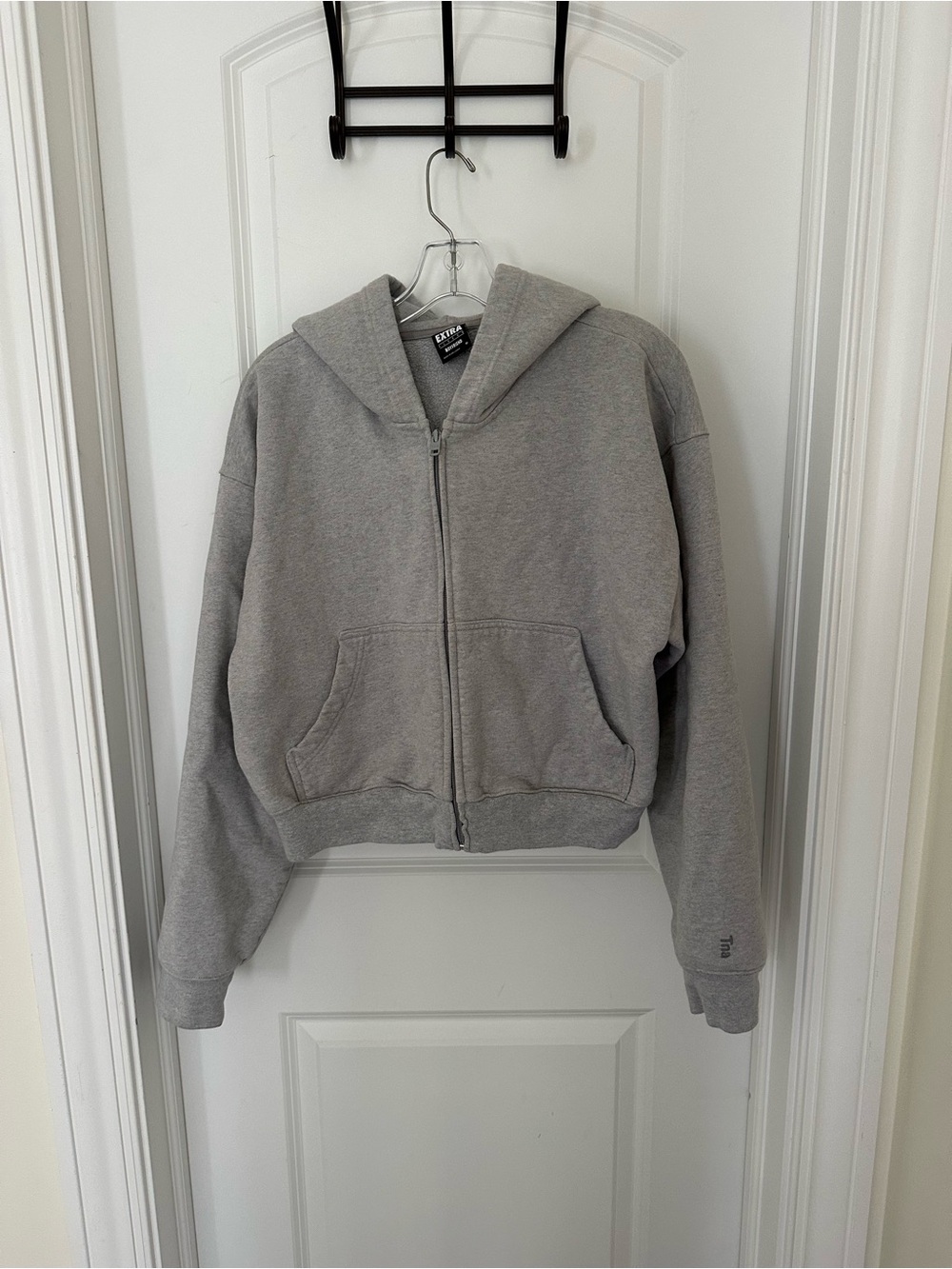 Aritzia TNA Zip-Up Hooded Sweatshirt